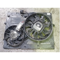 Twin Thermo Fan Assembly suit Audi Q7 3ltr Turbo Diesel 4L 2006-2015