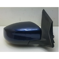 Right Electric Door Mirror (Blue/Man Fold) suit Nissan Pulsar Hatch C12 2013-2016