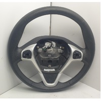 Bare Steering Wheel (Vinyl/W Audio Buttons) suit Ford Ecosport BK BL 2013-2020