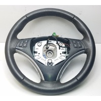 Leather Steering Wheel (Non Paddle Shift) suit BMW 3 Series E90 2005-2013