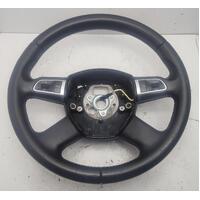 Bare Leather 4 Spoke Steering Wheel to suit Audi Q5 8R 2008-2017