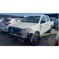 2011 Toyota TGN16R Hilux 2.7ltr Petrol 5spd 2wd Dual Cab - Stock# 3604